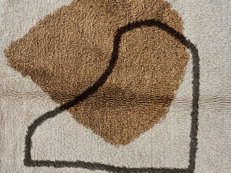 Moroccan Runner Rug for Hallway, Hand-Knotted Berber Wool, Colorful image 8