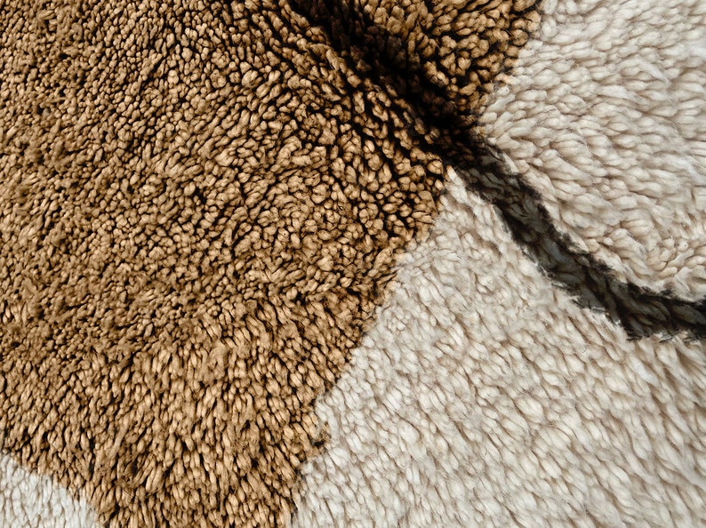 Moroccan Runner Rug for Hallway, Hand-Knotted Berber Wool, Colorful image 6