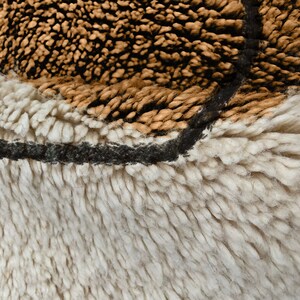 Moroccan Runner Rug for Hallway, Hand-Knotted Berber Wool, Colorful image 3
