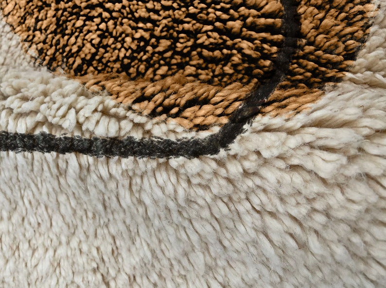 Moroccan Runner Rug for Hallway, Hand-Knotted Berber Wool, Colorful image 3