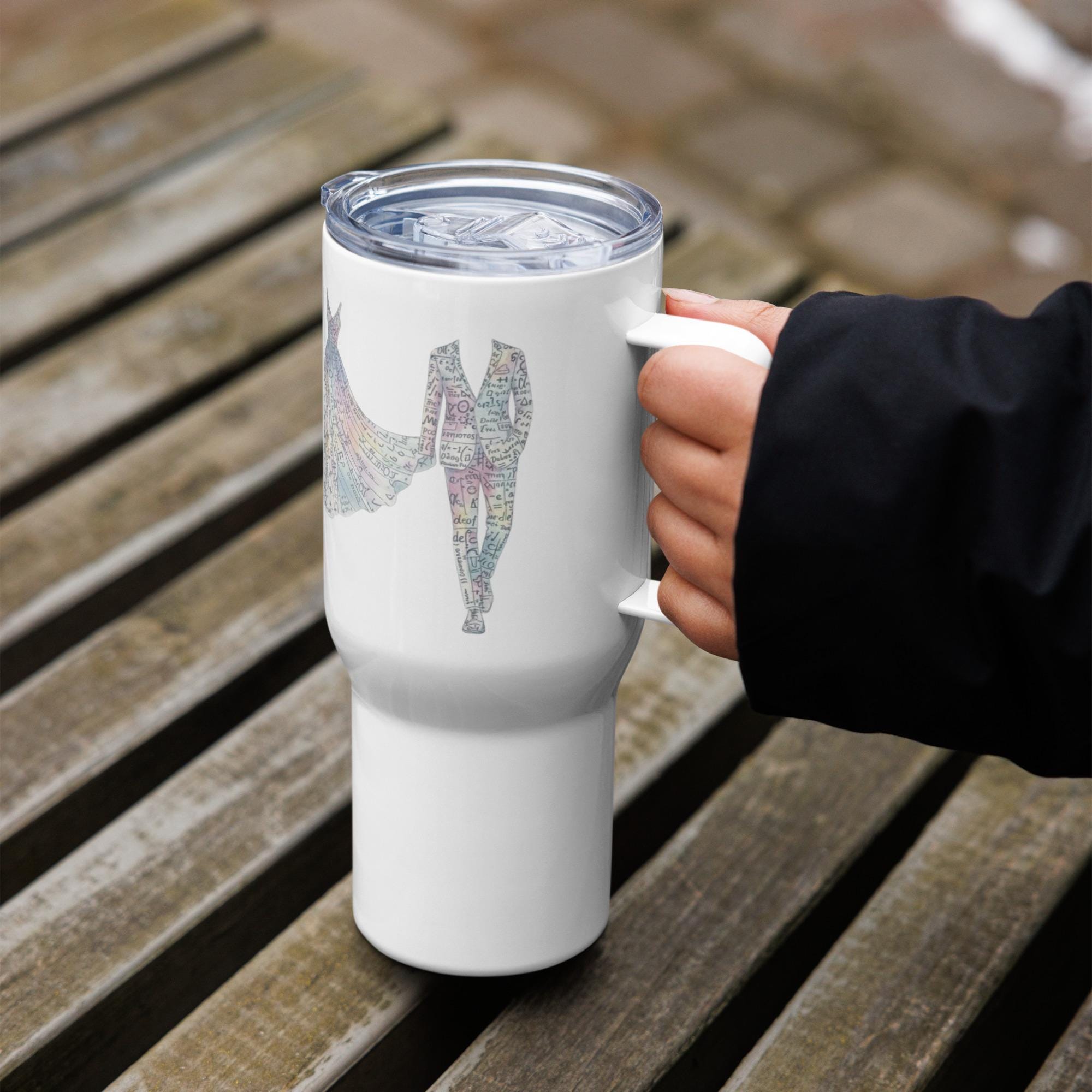 Watercolor Art Travel Tumbler
