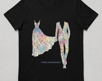 Premium Data Science & STEM Graphic T-Shirt - Soft Cotton Spandex Tech Apparel CODE FASHIONABLY