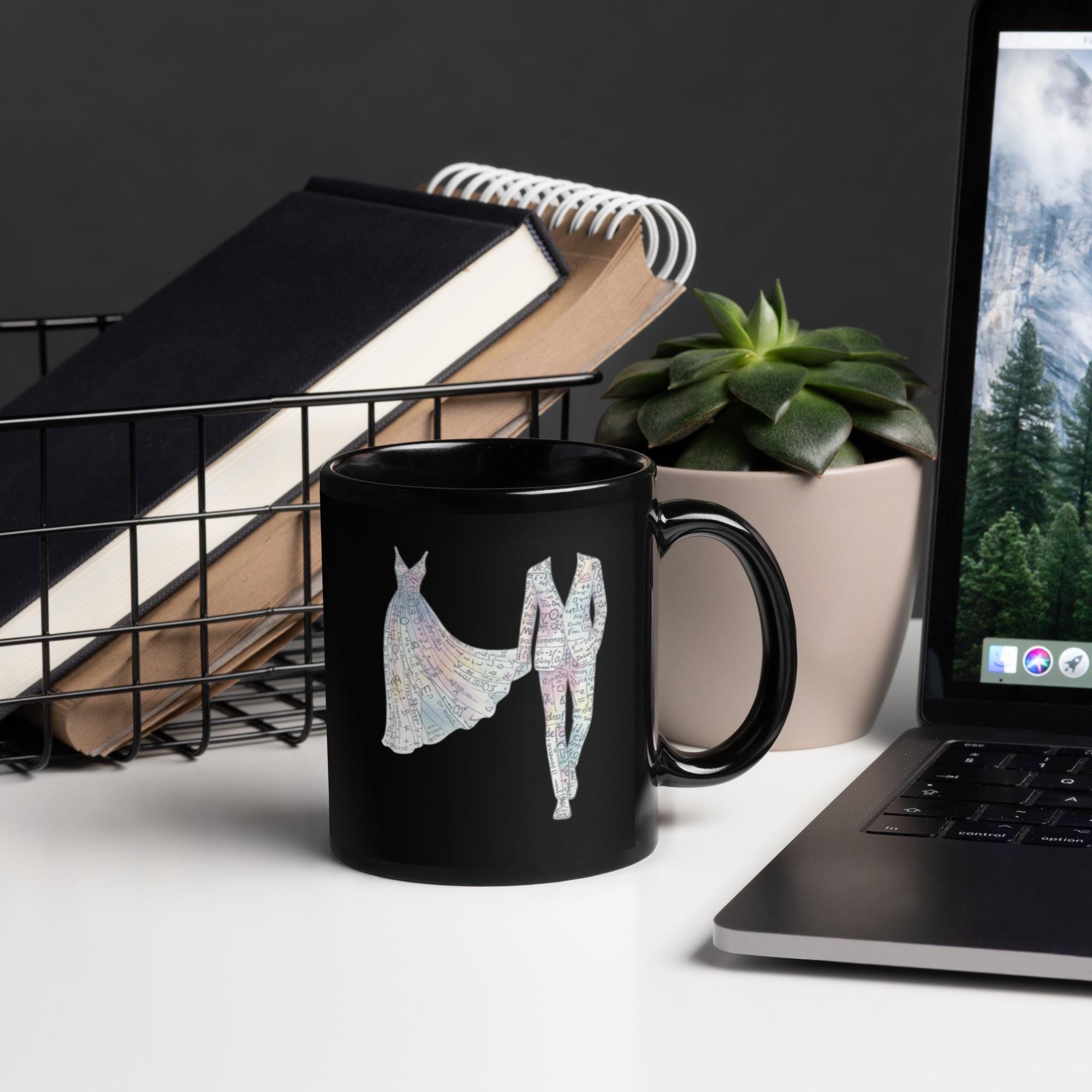 Black Glossy Coffee Mug