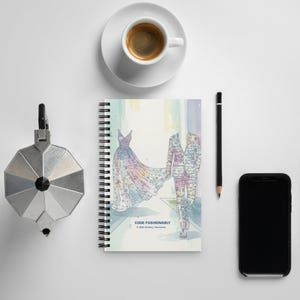 Watercolor Notebook. Programmer Gift. Data Science Journal. Developer Gift. Coding Notebook. Tech Gift.