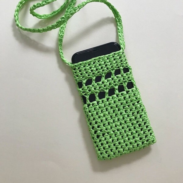 Crochet Phone Bag I Pattern I Handmade Phone Bag