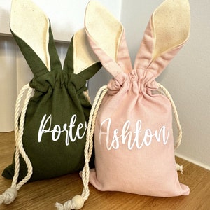 Order before COB Friday 22 March**Personalised Easter Gift Bag |  Customised Easter Basket | Easter Egg Bag | Easter Egg Hunt | *Local Adela