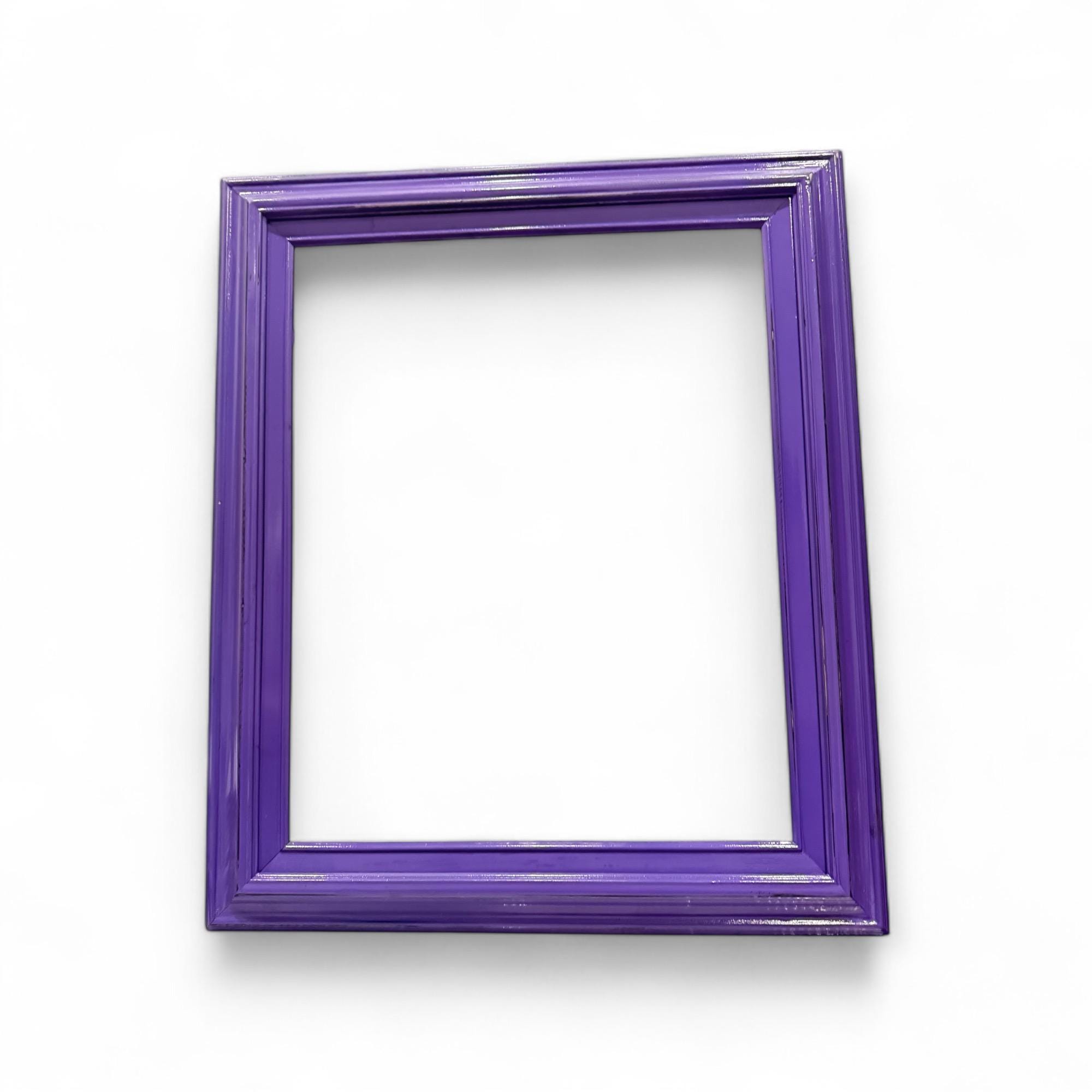 Large Purple Open Back Frame - Etsy