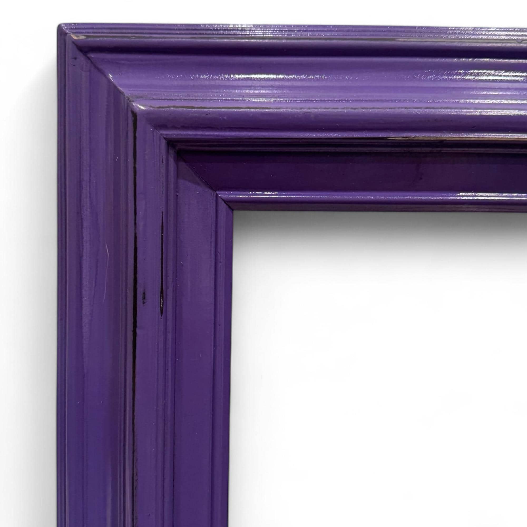 Large Purple Open Back Frame - Etsy