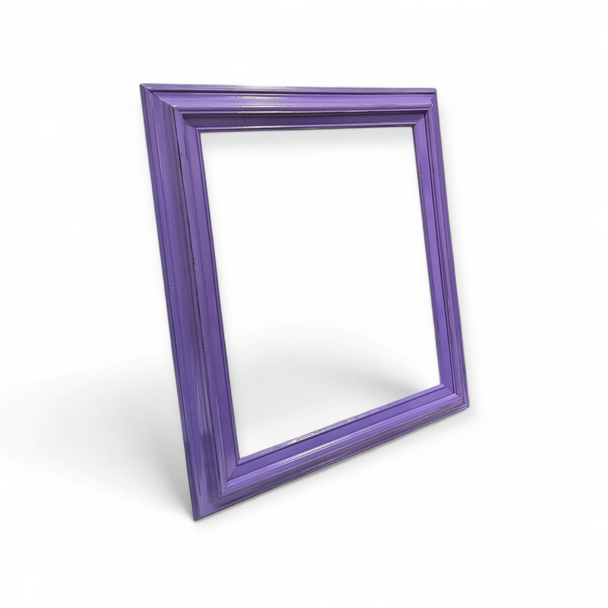 Large Purple Open Back Frame - Etsy
