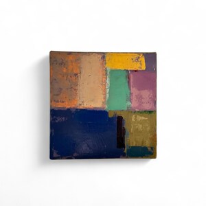 Textured Abstract Acrylic Paintings by J. Galvan (Pair) bild 9