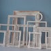 Custom Wall Frames, With Backing and Glass - Etsy