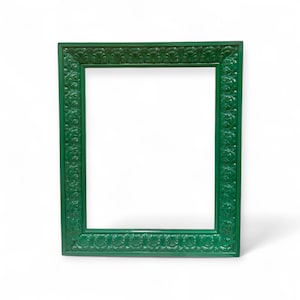 Large Ornate Green Frame, 16x20