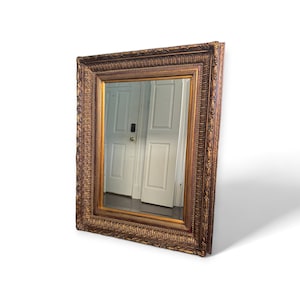 Large Gold Ornate Mirror
