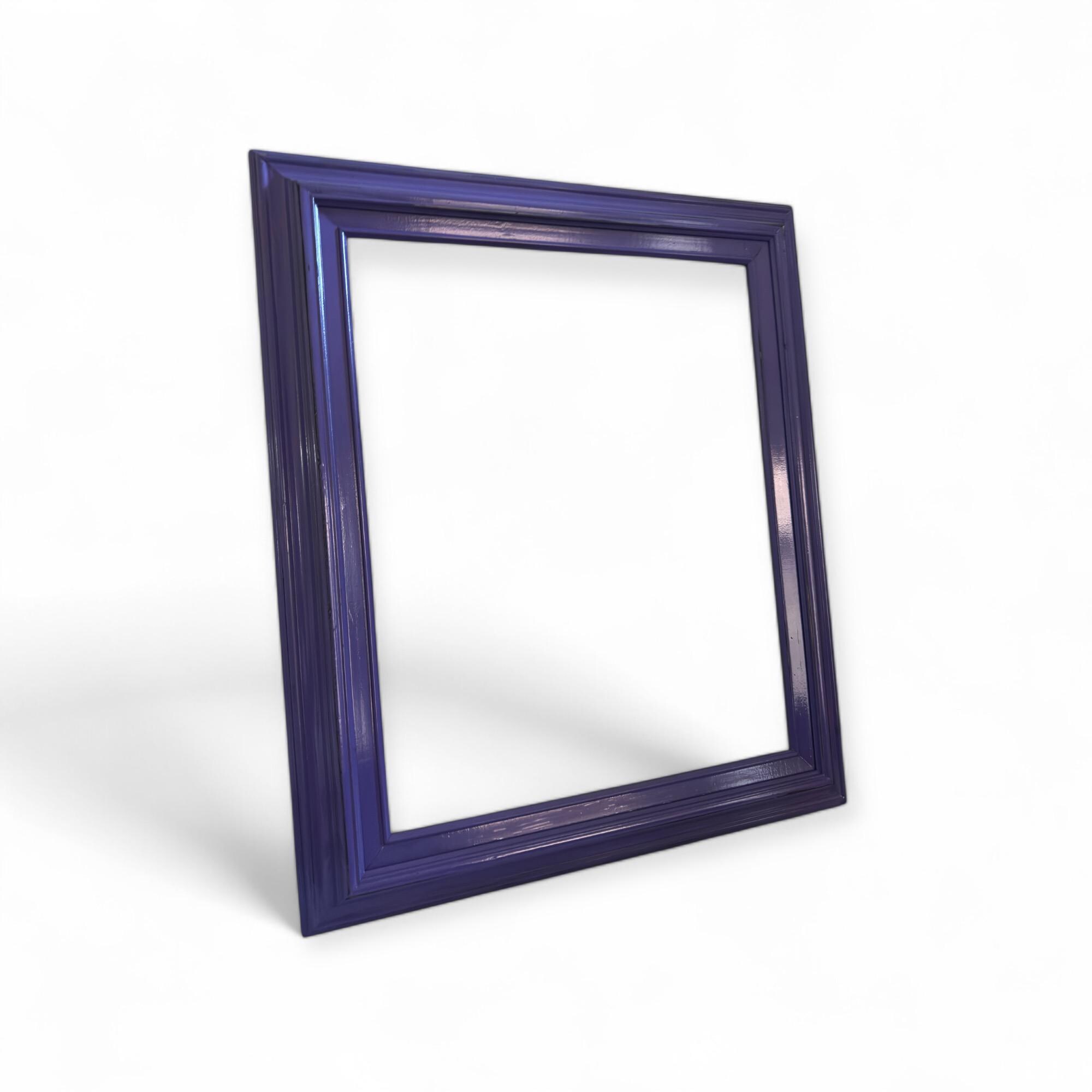 Large Purple Open Back Frame - Etsy