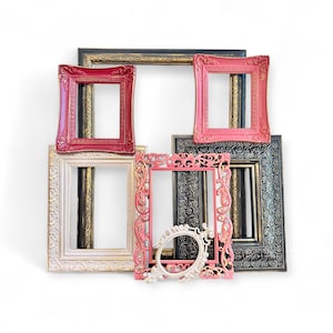 Picture Frame Set, No Backing and Glass