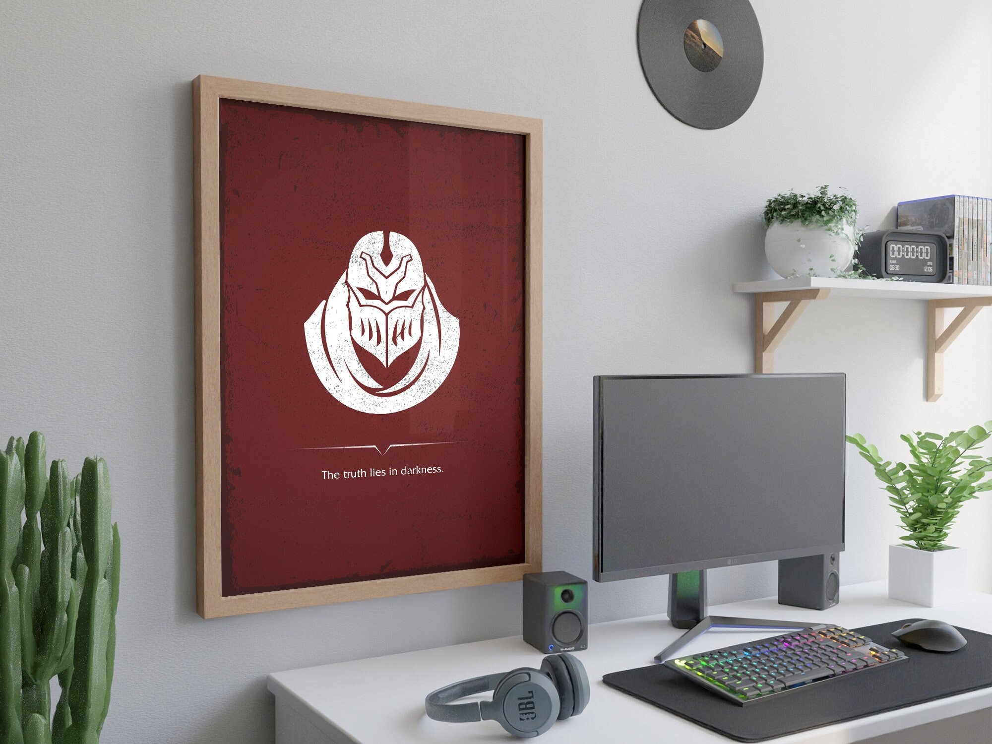Zed Poster, League of Legends Zed Quote, Gaming Wall Art Print, Zed Wall Art, Gift For LoL Gamer, Gift For Boyfriend, Zed Print