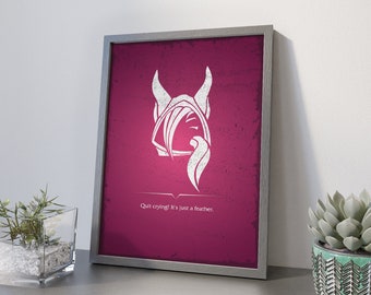 Xayah Poster, League of Legends Xayah Quote, Gaming Wall Art Print, Xayah Wall Art, Gift For LoL Gamer, Gift For Boyfriend, Xayah Print