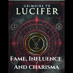 Lucifer&#39;s Grimoire: Occult Spells for Fame, Power, and Influence | Luciferian Ritual Book | Witchcraft for Charisma