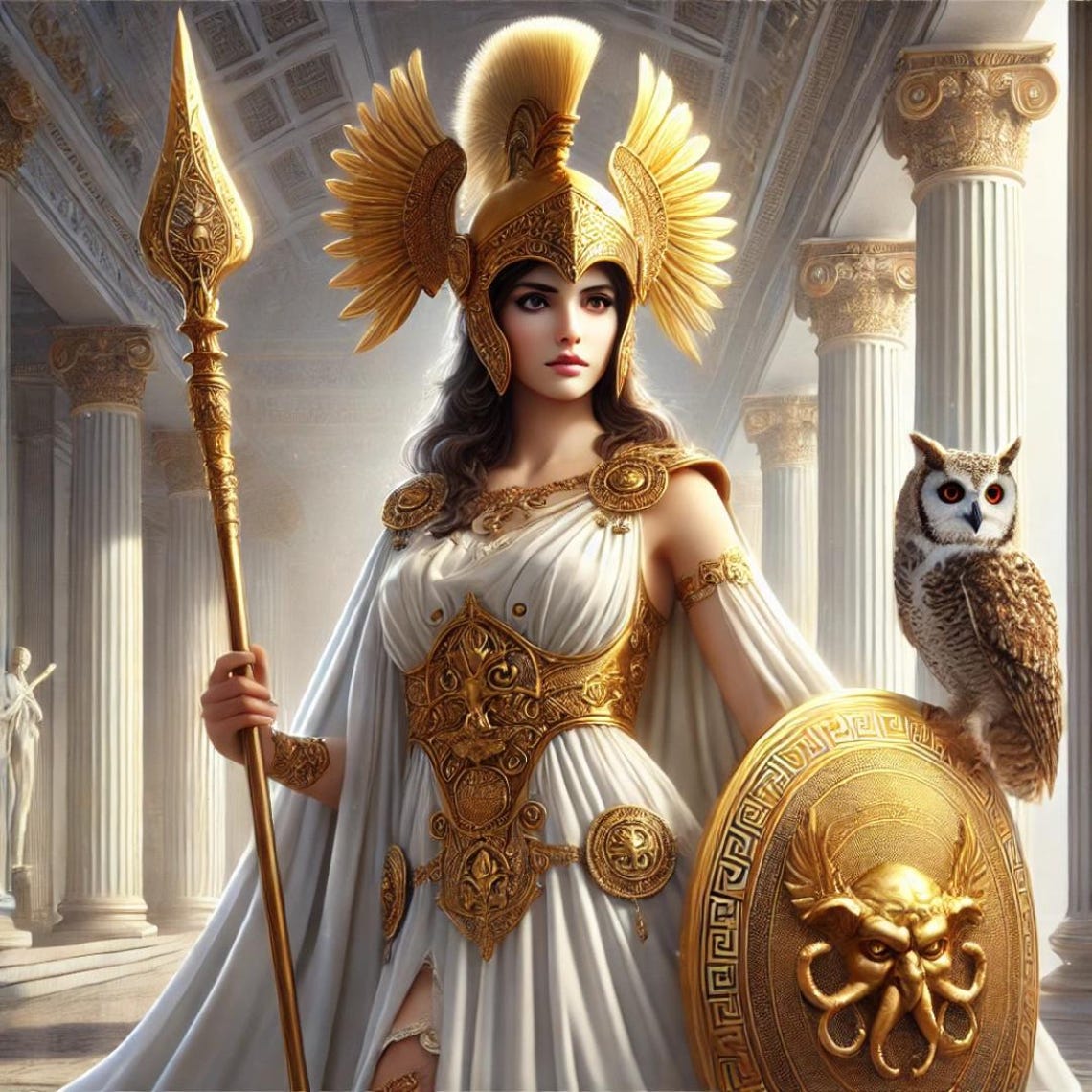 Athena Attunement Grimoire, Greek Goddess of Wisdom and Strategy ...