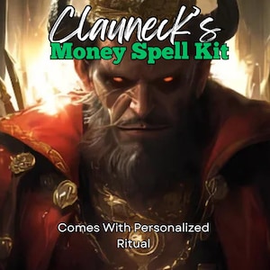 Clauneck’s Custom Wealth Spell Kit: Unlock Prosperity and Opportunity- Become a Master of Wealth