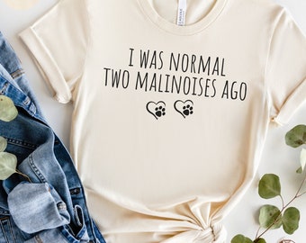 Funny Malinoise Shirt, Belgian Malinoise Owner T-Shirt, Malinoise Lover TShirt, Dog Lover Tee, Retro Malinoise Mom Gift, Cute Fur Mom Shirt
