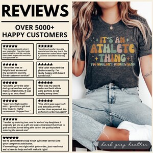It's An Athlete Thing Shirt, You Wouldn't Understand Tee, Funny Sports T-Shirt, Athletic Humor Top, Gift for Athletes