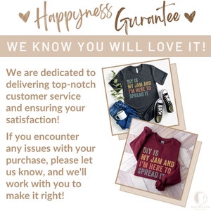 Funny DIY Shirt, DIY Is My Jam And Im Here To Spread It T-Shirt, DIY Lover Tee, Craft Enthusiast Sweatshirt, Gift for Crafters imagen 7