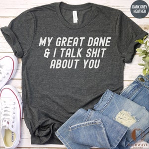 Funny Great Dane Shirt, Great Dane Owner T-Shirt, Great Dane Lover TShirt, Dog Lover Tee, Retro Great Dane Mom Gift, Cute Fur Mom Shirt