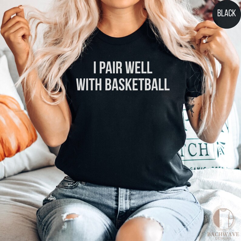Funny Basketball Shirt, Retro Sport Mom T-Shirt, Cute Basketball Sweatshirt, College Gameday Gift, Girls Basketball Tee,Sports Weekend Shirt image 5
