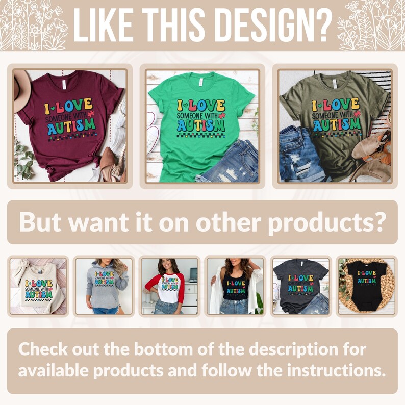 Autism Awareness Tshirt I Love Someone With Autism Colorful Design