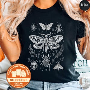 Halloween Insect Sweatshirt, Bug T-Shirt, Moth Tee Shirt, Halloween Beetle Gift, Spooky Season Tshirt, Insect Lover Shirt, Gift Shirt