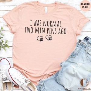 Funny Min Pin Shirt, Miniature Pincher Owner T-Shirt, Min Pin Lover TShirt, Dog Lover Tee, Retro Min Pin Mom Gift,Cute Fur Mom Shirt for Her