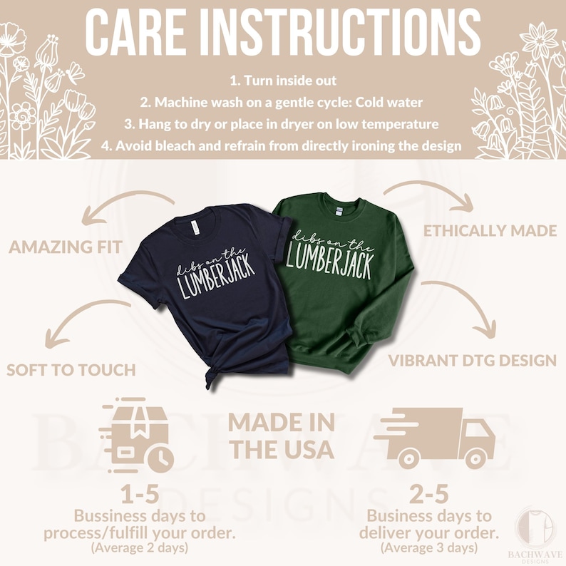 Lumberjack Relationship T-Shirt, Funny Forestry Worker Tee, Dibs on the Lumberjack Sweatshirt, Humorous Woodsman Gift, Couple Matching Tops image 7