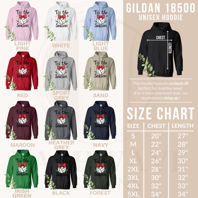 Tis The Season Volleyball Christmas Shirt, Coquette Sweatshirt, Bow Sweatshirt, Gift for Her, Holiday Volleyball Tee, Cute Xmas Sweatshirt image 4