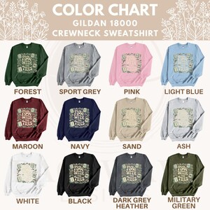 Flow With Tiles Gildan 18000 Crewneck Sweatshirt, Available in Multiple Colors, Comfortable Fit, Unisex, Casual Wear, Graphic Print