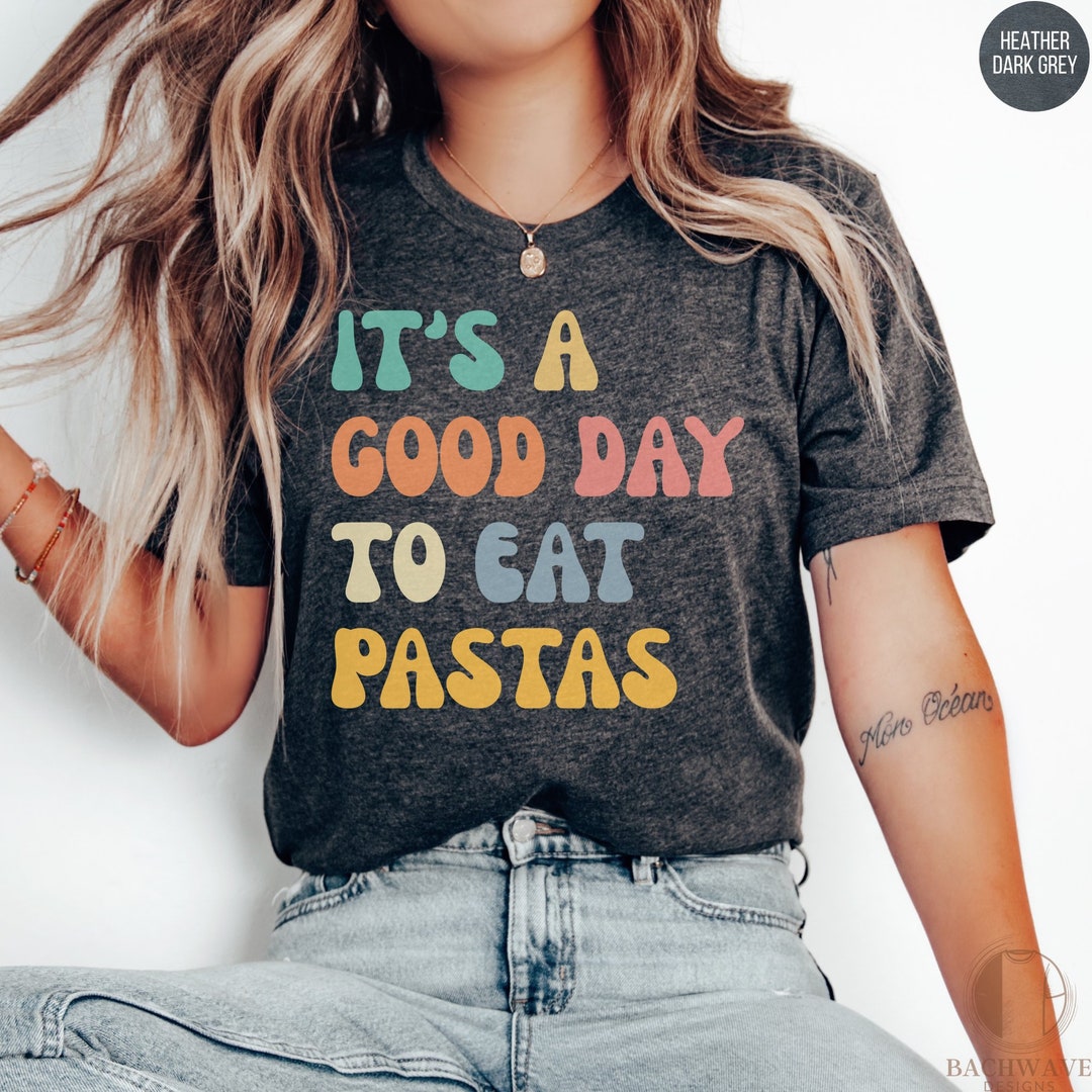 Retro Pasta Shirt Pasta Lover Sweatshirt Cute Spaghetti Mom Etsy