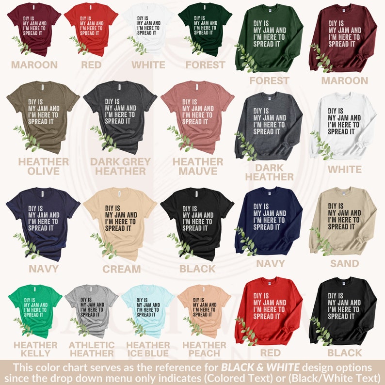 Funny DIY Shirt, DIY Is My Jam And Im Here To Spread It T-Shirt, DIY Lover Tee, Craft Enthusiast Sweatshirt, Gift for Crafters imagen 4