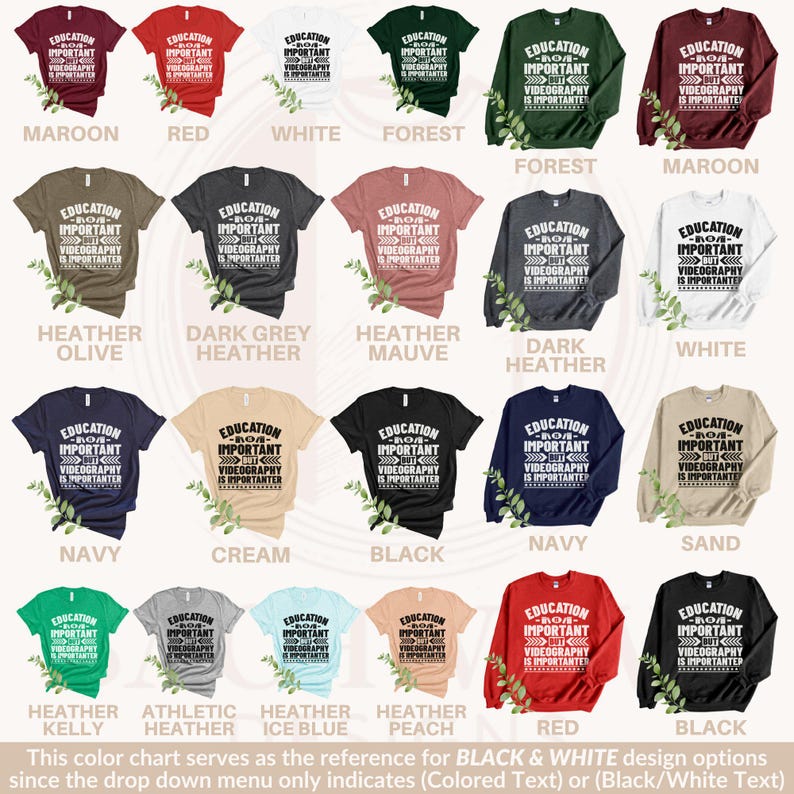 Funny Videography Shirt, Cute Videography Crewneck Sweatshirt, Retro