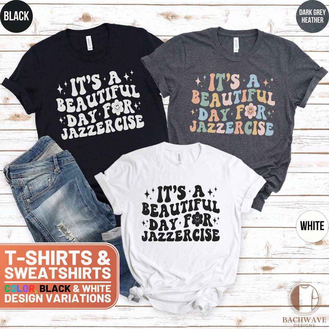 Vintage Jazzercise Shirt, Cute Retro Fitness Tshirt, Fun Workout Tee, 70s Inspired Sweatshirt