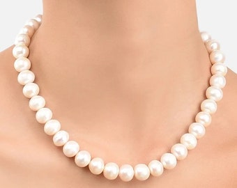 Collier de perles vintage classique pour femmes et hommes