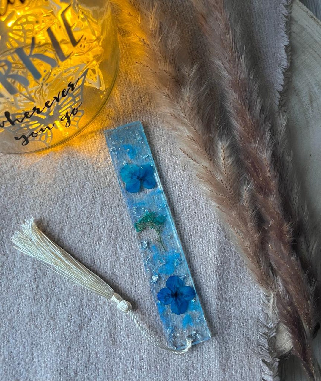 Epoxy Resin Bookmarks Gift Ideas Crafts Handmade Book Etsy