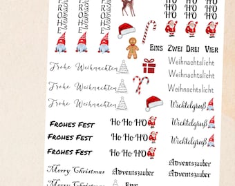 PDF Vorlage Weihnachten 2, Kerzentattoo, Kerzensticker, Wasserschiebefolie, Kerzen dekorieren, zum ausdrucken, Download