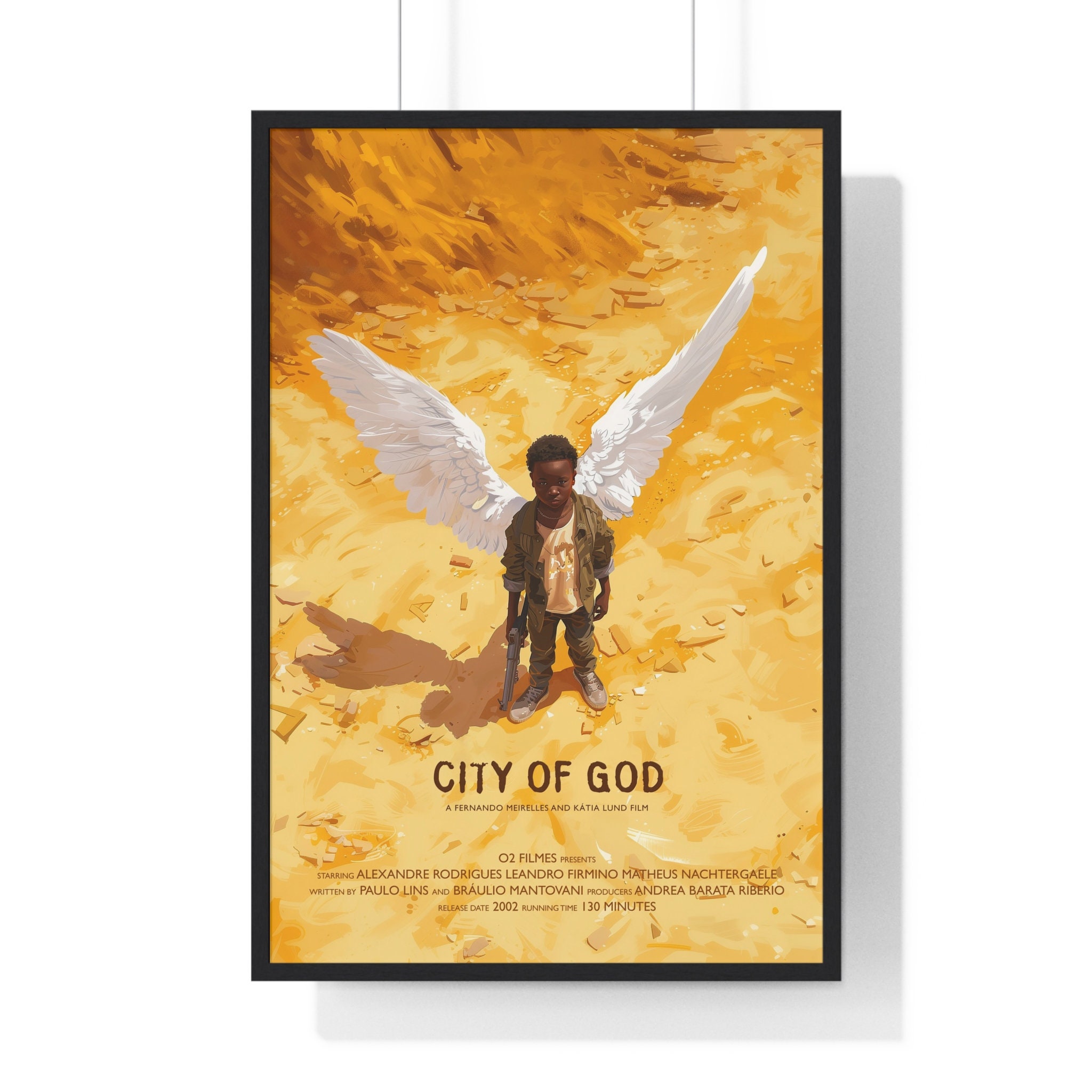 【額縁付き】City of God シティオブゴッド A2ポスター City of God Premium Poster - Etsy