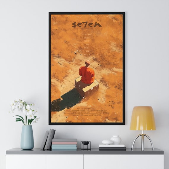 Seven Movie Poster, Minimalist Art Print (digital Download) - Etsy