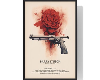 Barry Lyndon Movie Poster, Printable Wall Art, Art Print Download, Minimalist Movie Print, Vintage Poster