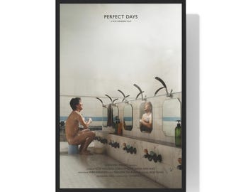 Perfect Days Movie Poster, Minimalist Film Print (Digital Download)