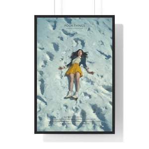 Poor Things Movie Poster, Printable Wall Art, Art Print Download, Minimalist Movie Print, Vintage Poster