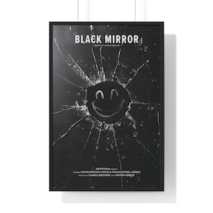 Black Mirror TV Series Poster, Printable Wall Art, Art Print Download, Minimalist Movie Print, Vintage Poster