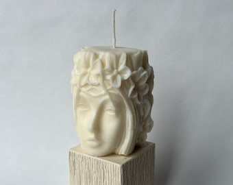 Elfa candle, made of soy wax, excellent as a furnishing accessory, as home decor or as a gift