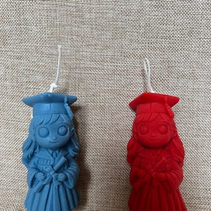 Vela de Graduación Personalizada – Regalo Original para Graduados, Elegante y Colorida. Vela artesanal ecológica y vegana.